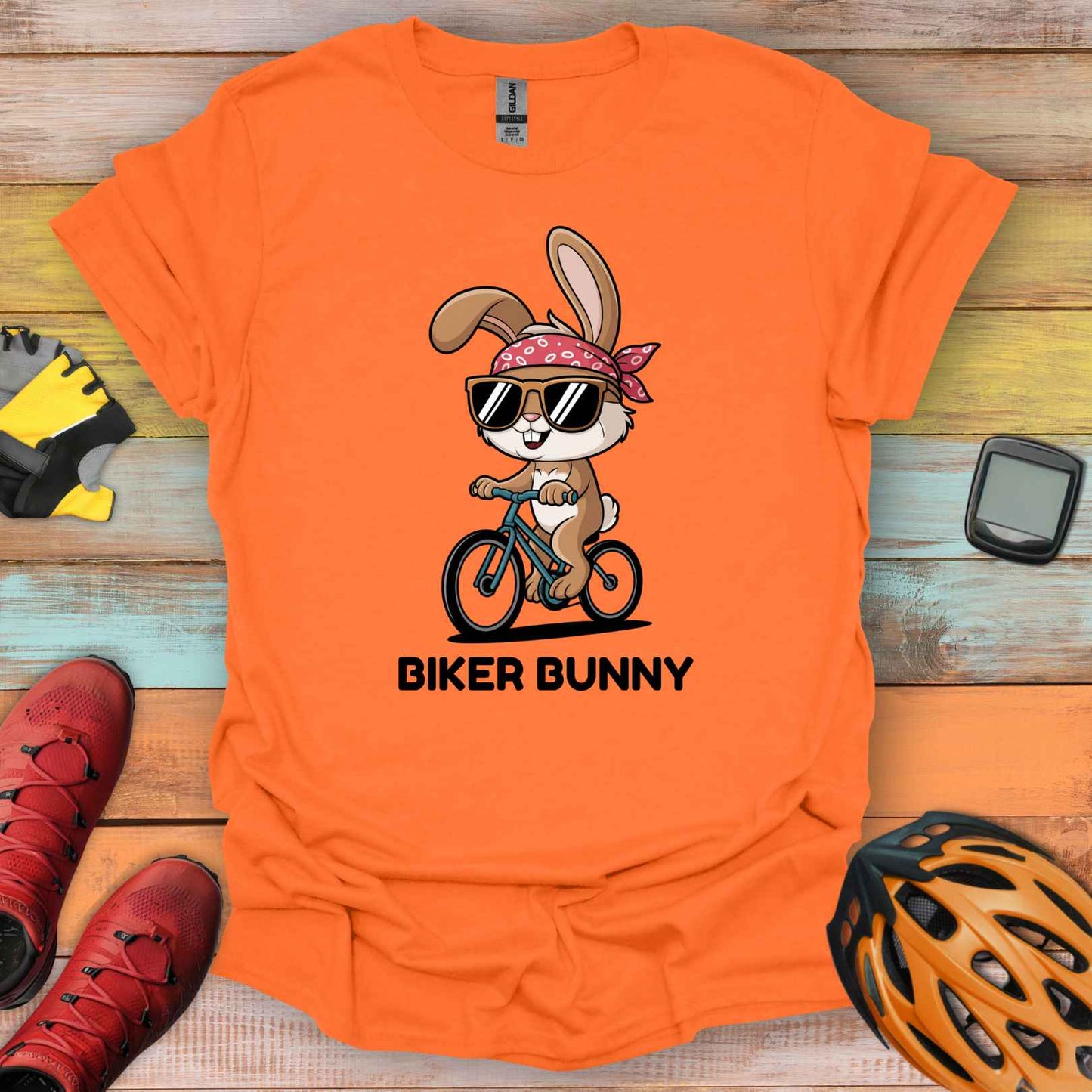 Biker Bunny T-Shirt