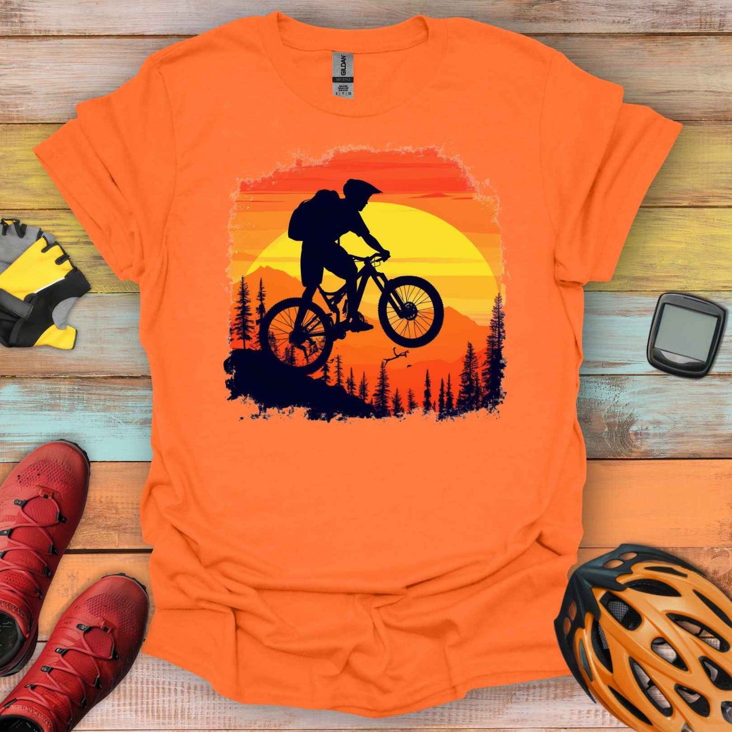 Biker Silhouette T-Shirt