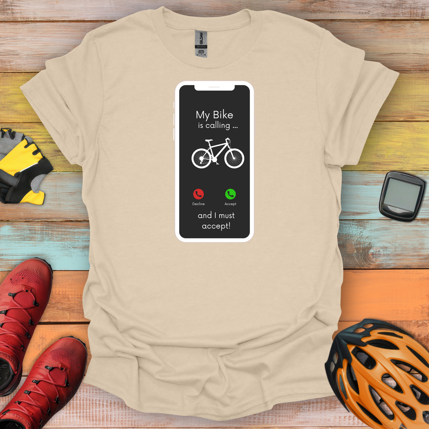 Bike Is Calling T-Shirt