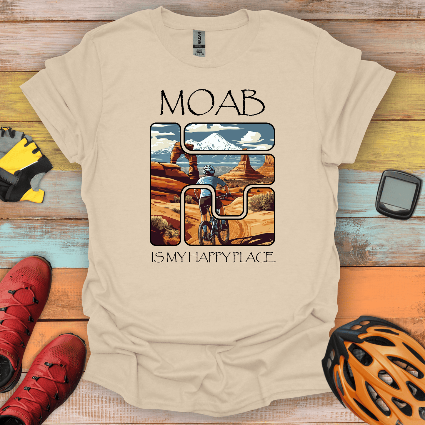 Moab Happy Place T-Shirt