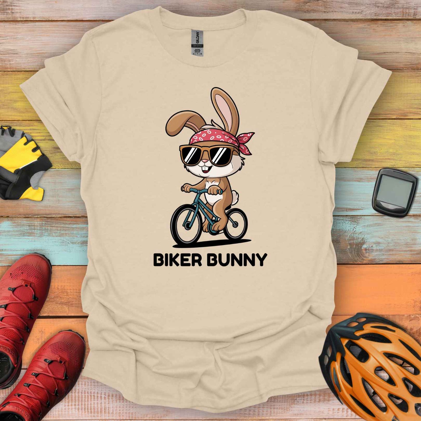 Biker Bunny T-Shirt