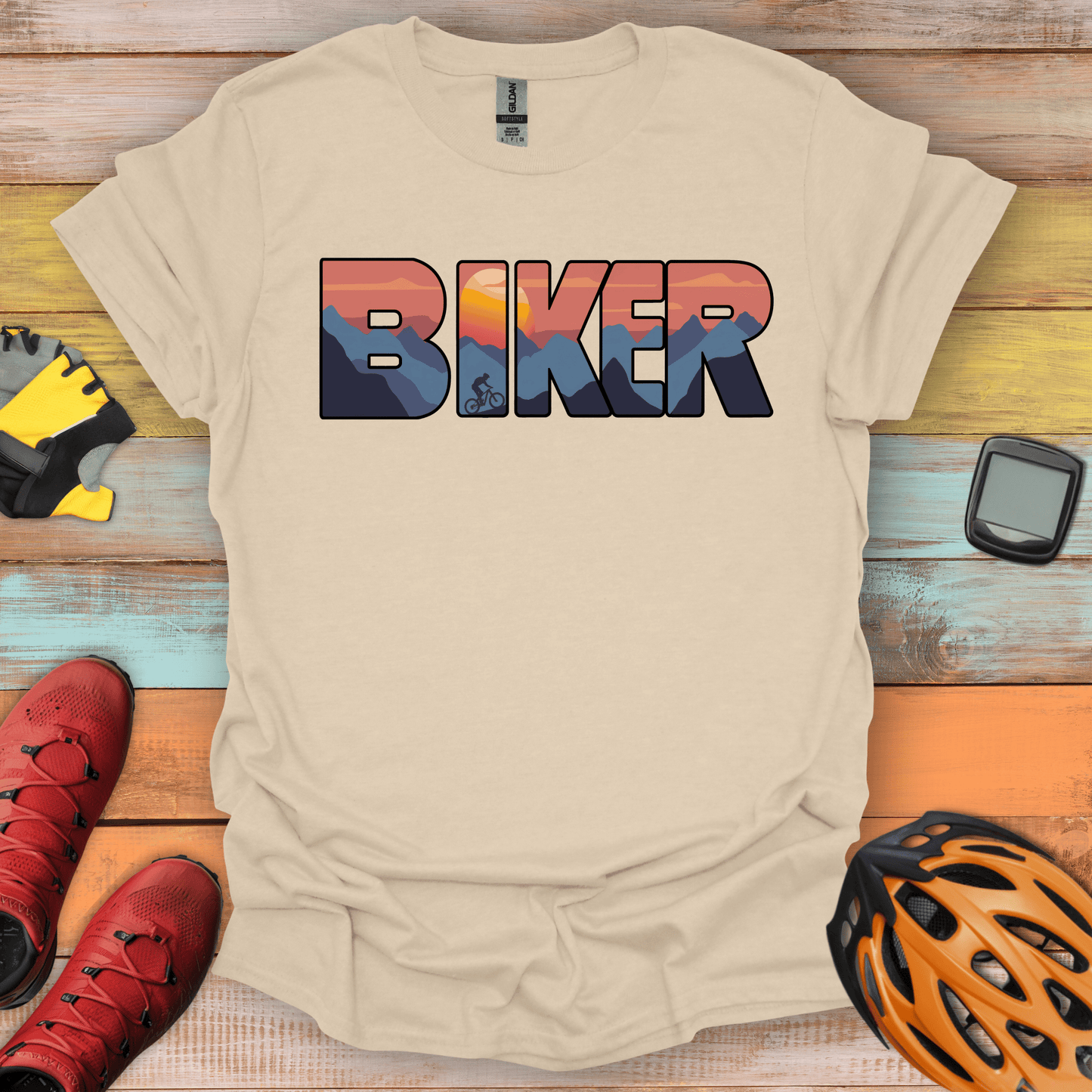 Trailblazing Biker T-Shirt