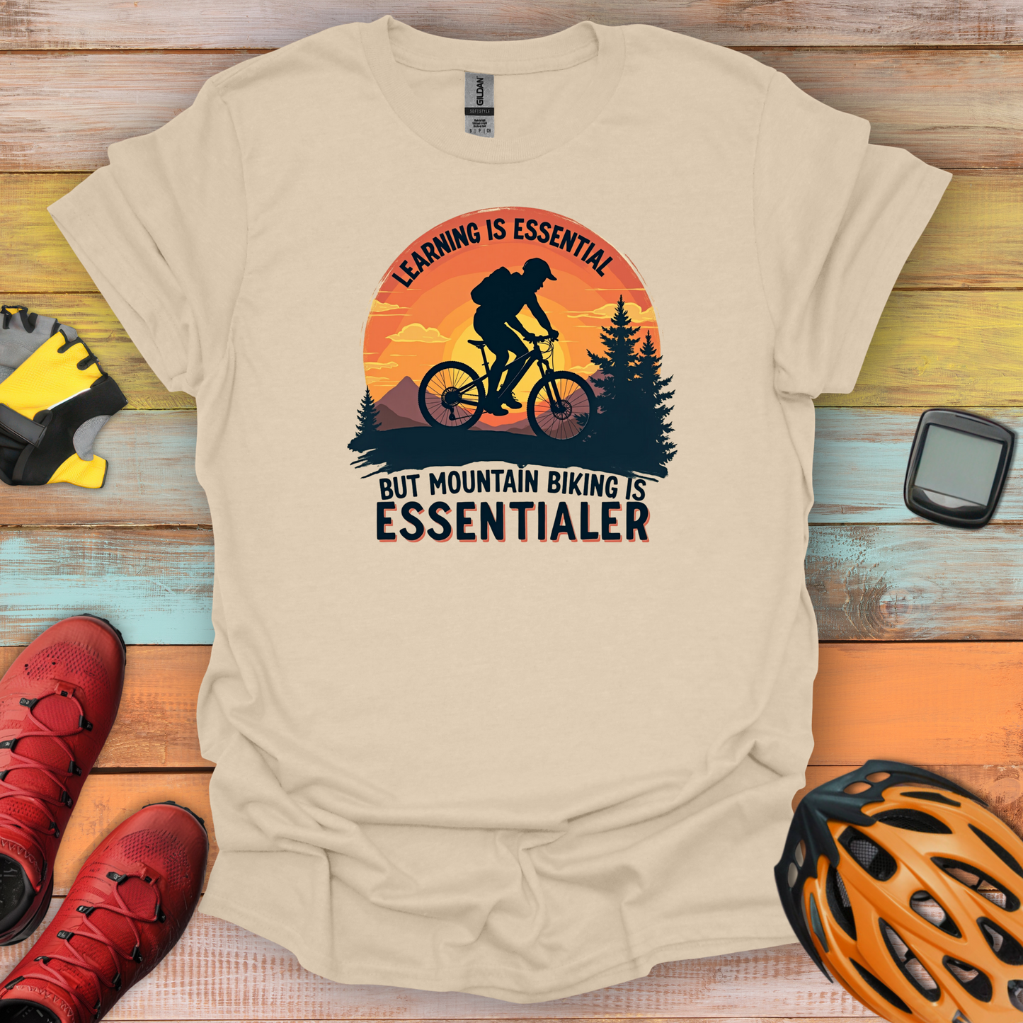 Essential Mountain Biker T-Shirt