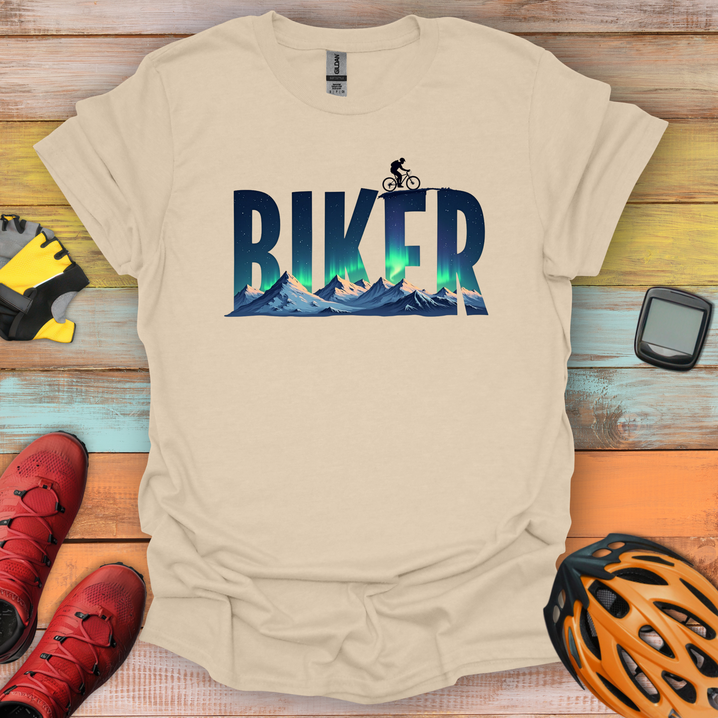 Aurora Biker T-Shirt