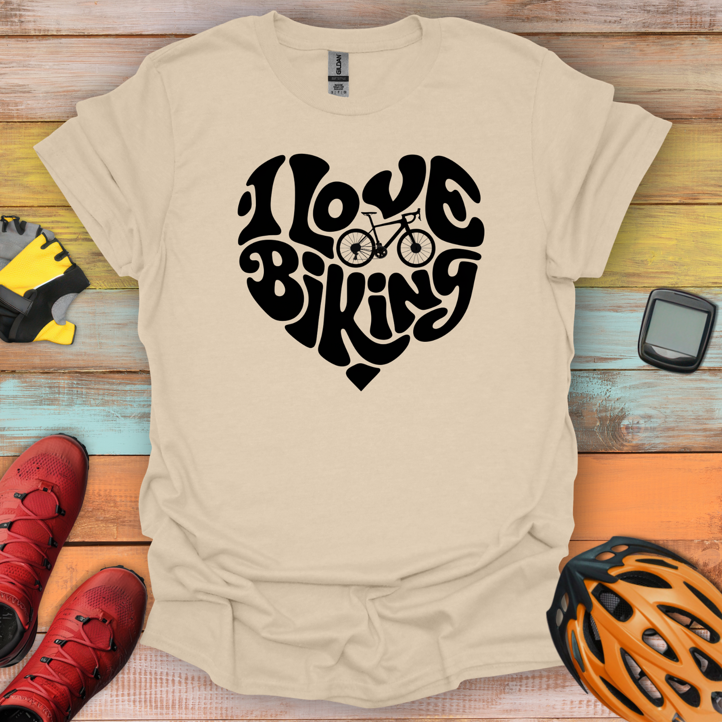 Two Wheels, One Love T-Shirt
