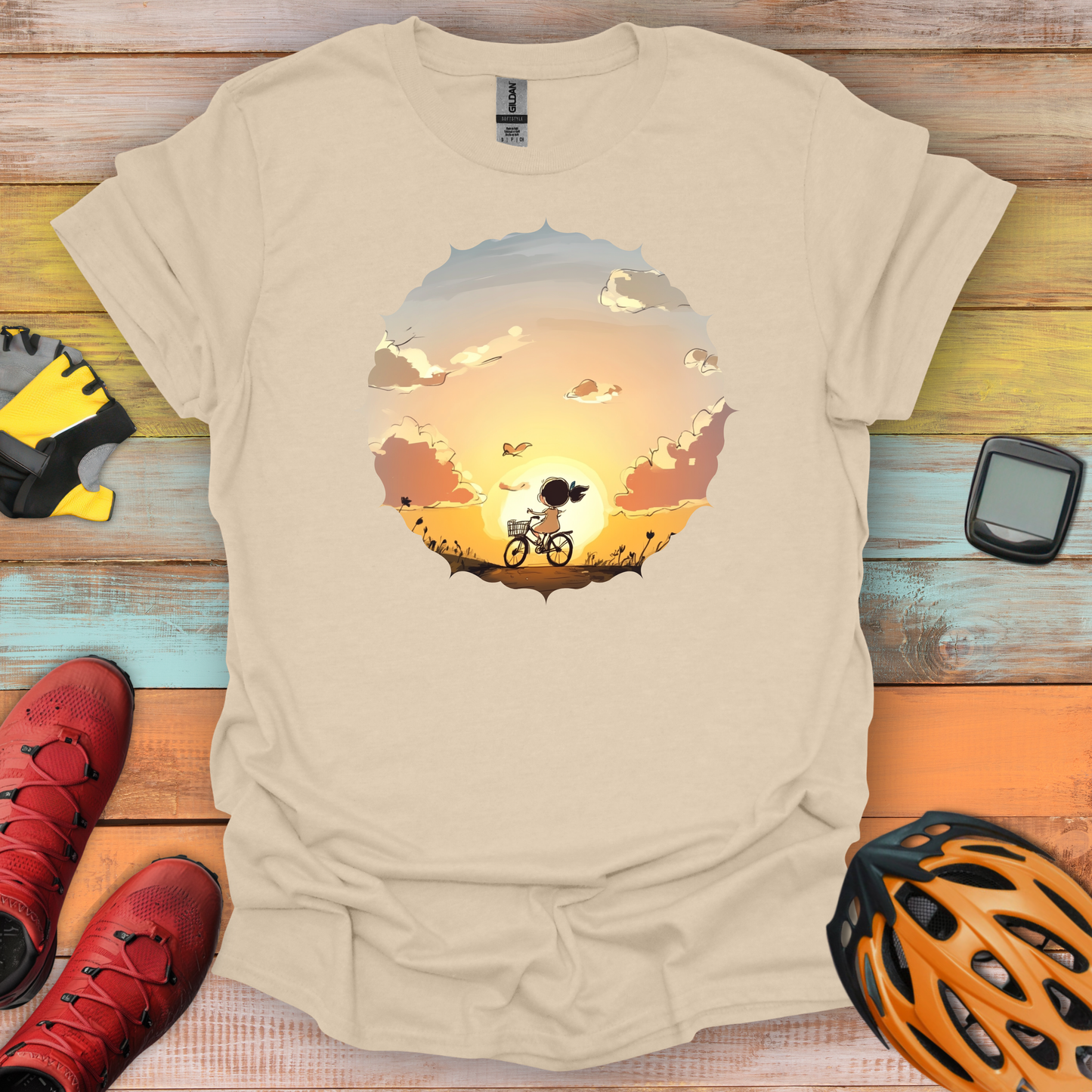 Dreamy Sunset Ride T-Shirt