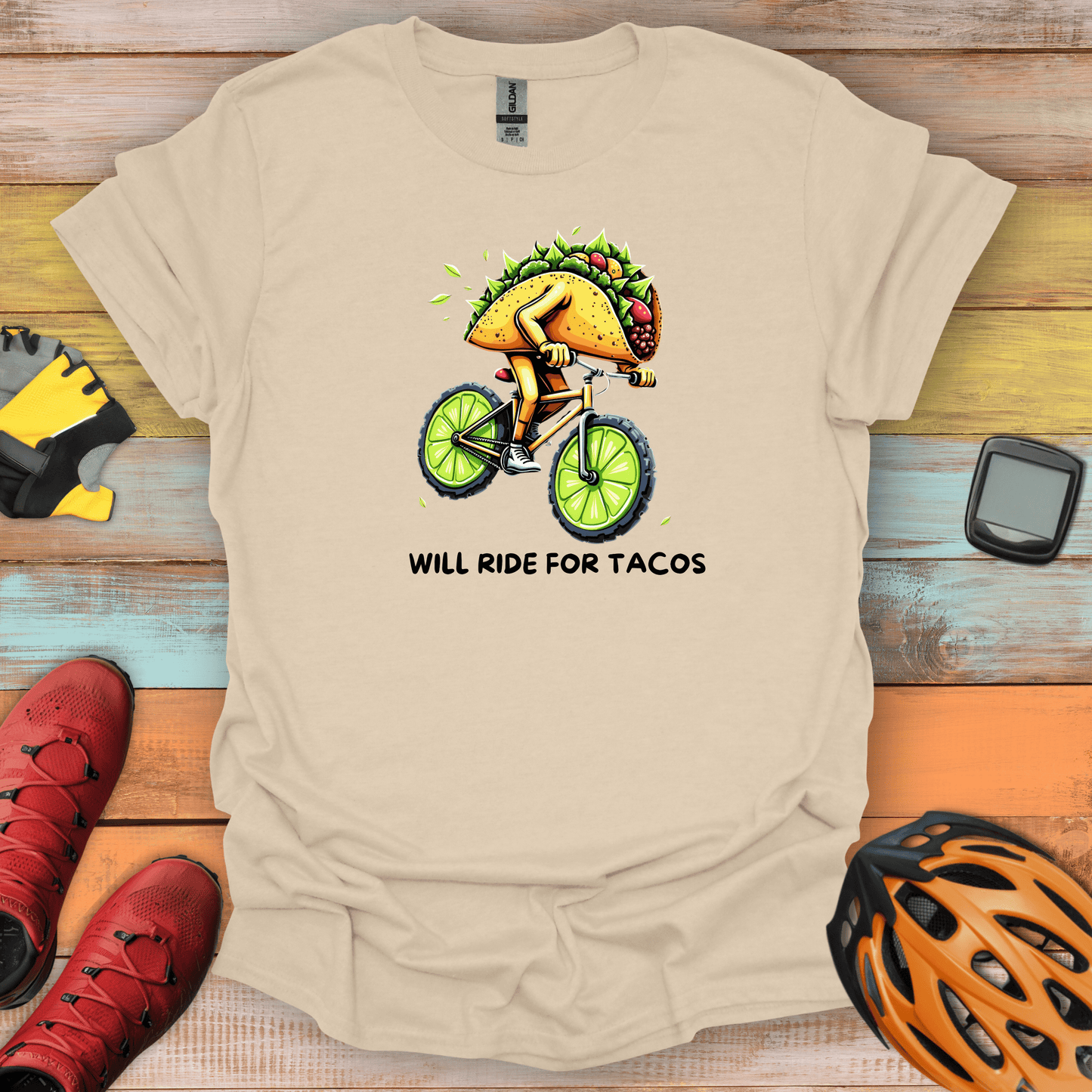 Taco Bike Fiesta T-Shirt