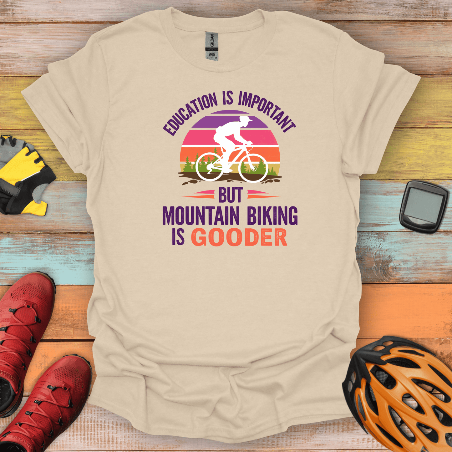 Mountain Biking Is Gooder T-Shirt
