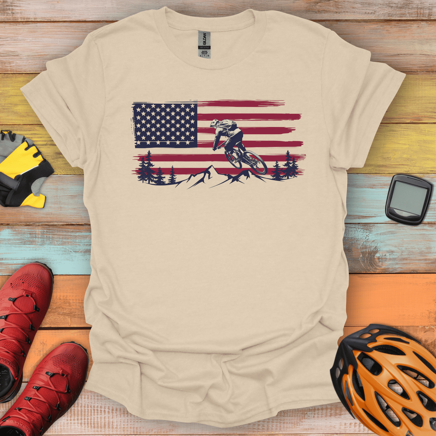 America Rides T-Shirt