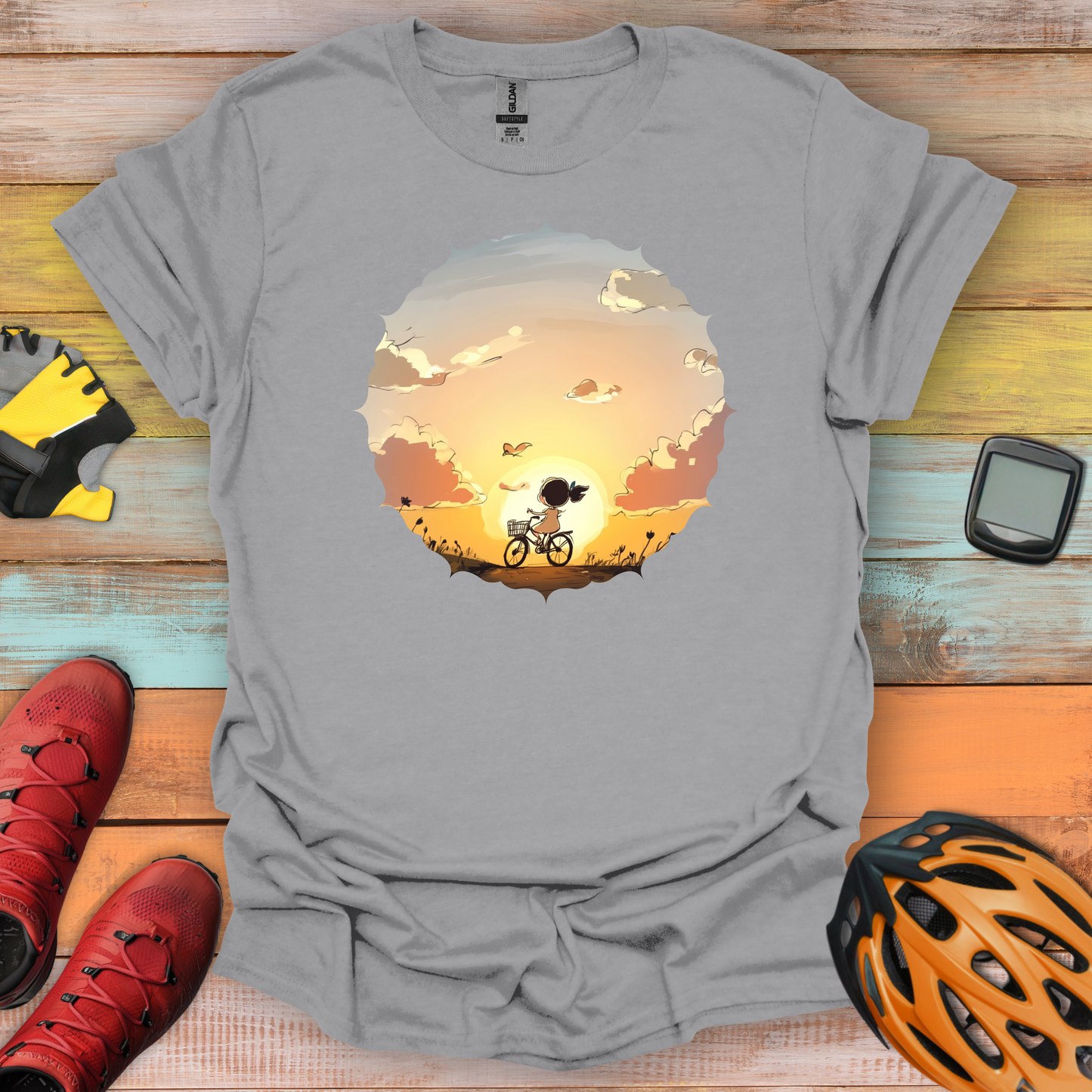 Dreamy Sunset Ride T-Shirt