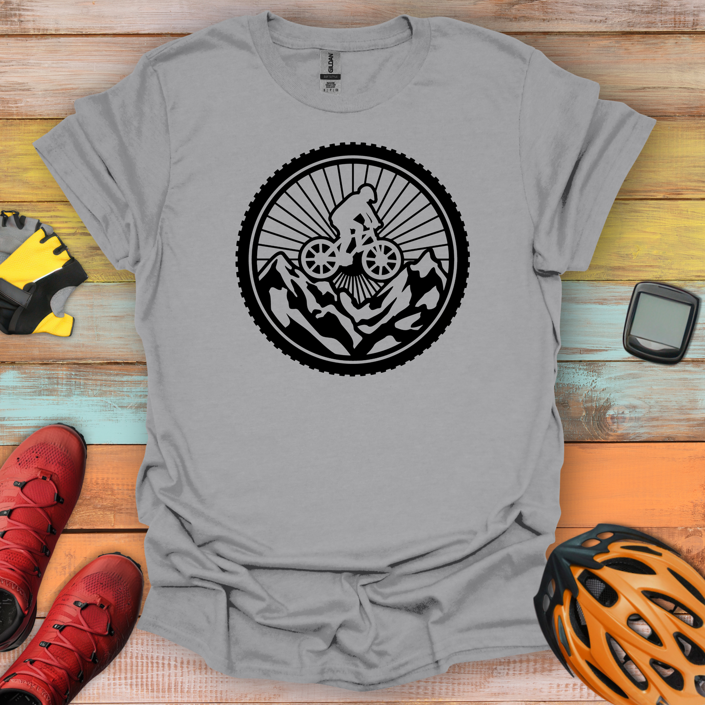 Rider Wheel T-Shirt