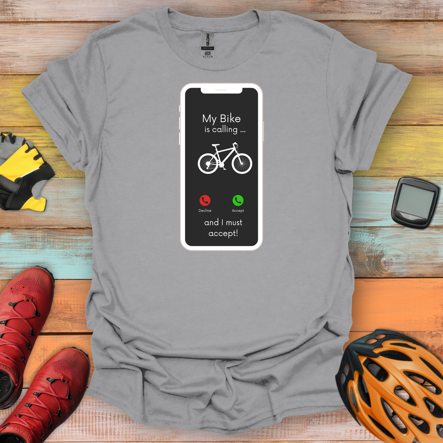 Bike Is Calling T-Shirt