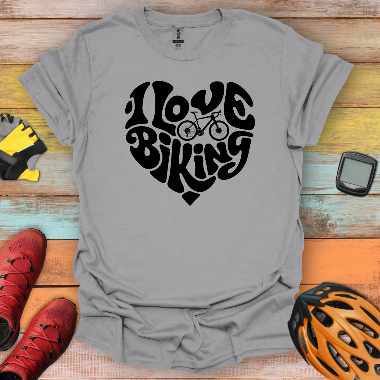 Two Wheels, One Love T-Shirt