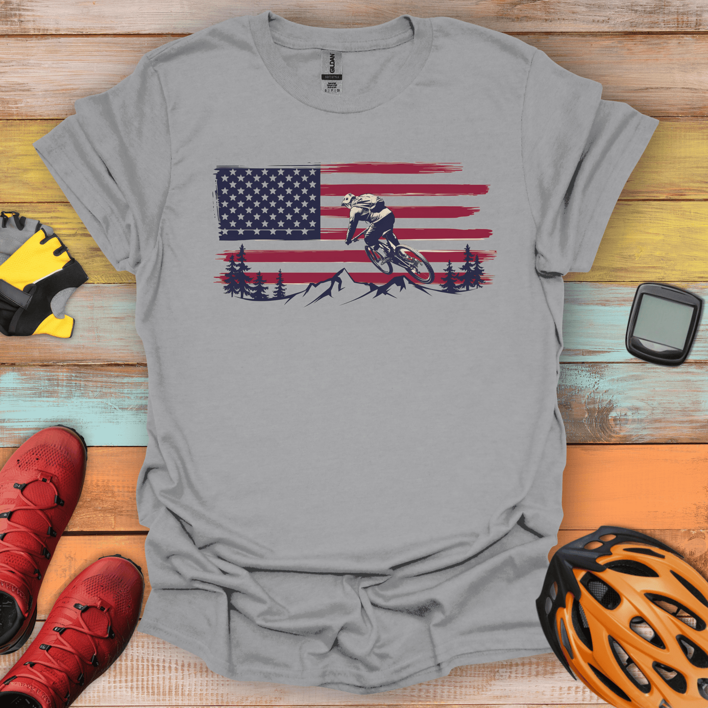 America Rides T-Shirt