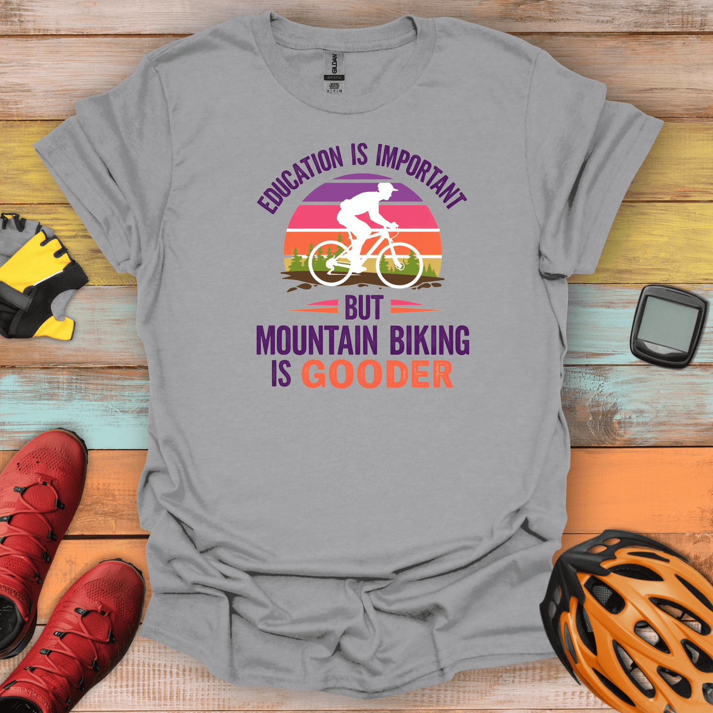 Mountain Biking Is Gooder T-Shirt