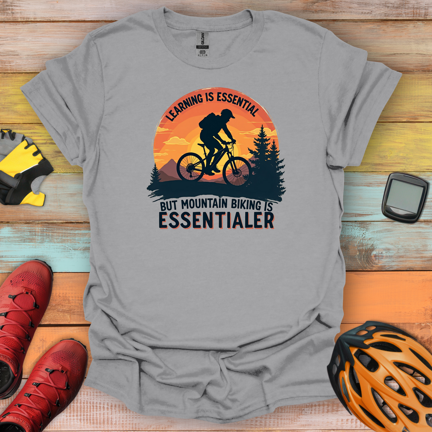 Essential Mountain Biker T-Shirt