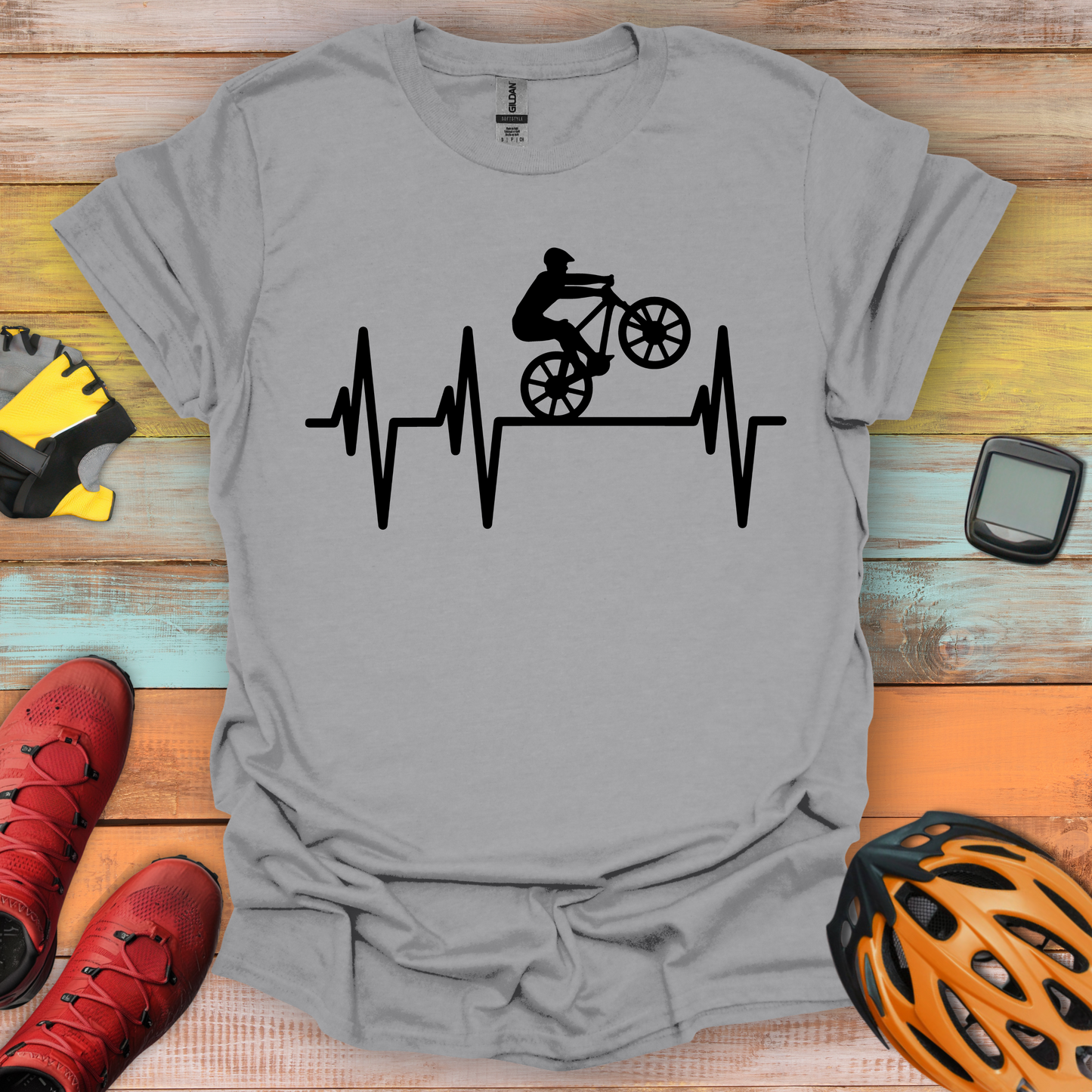 EKG Rider Pulse T-Shirt