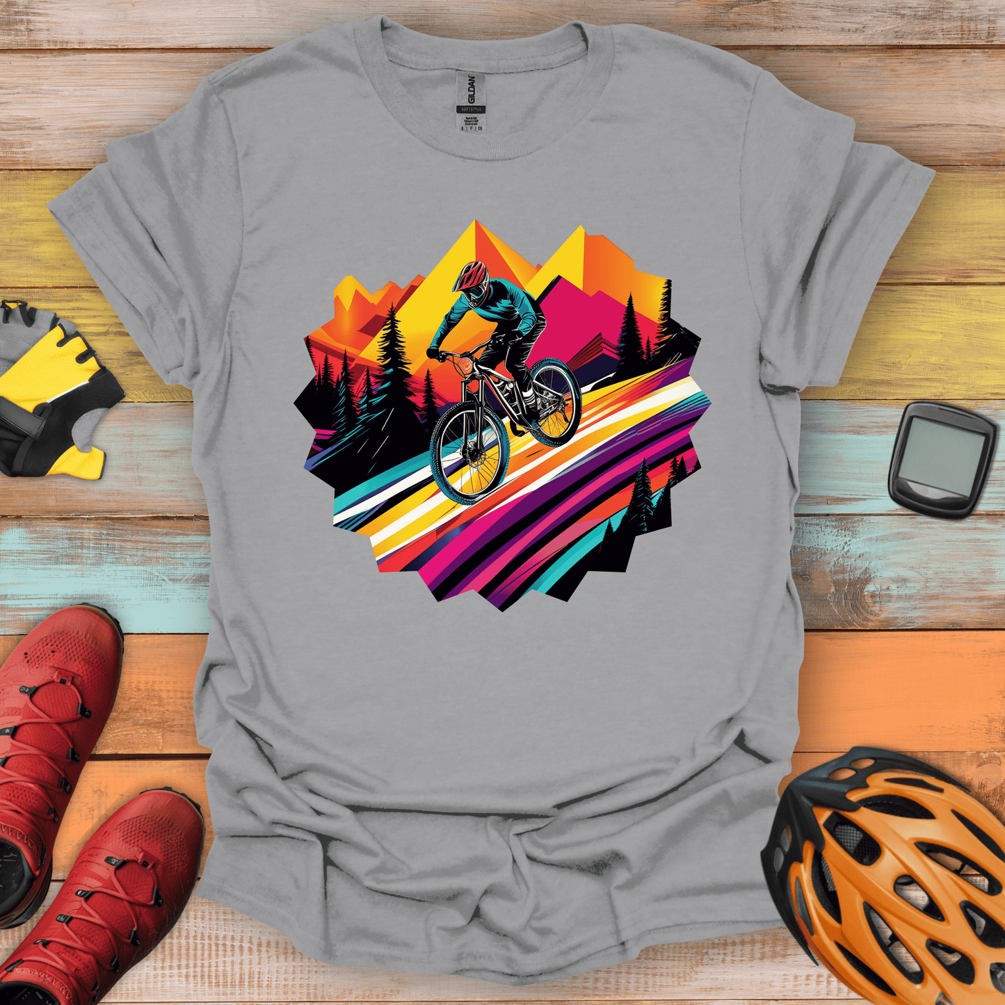 Neon Peaks T-Shirt