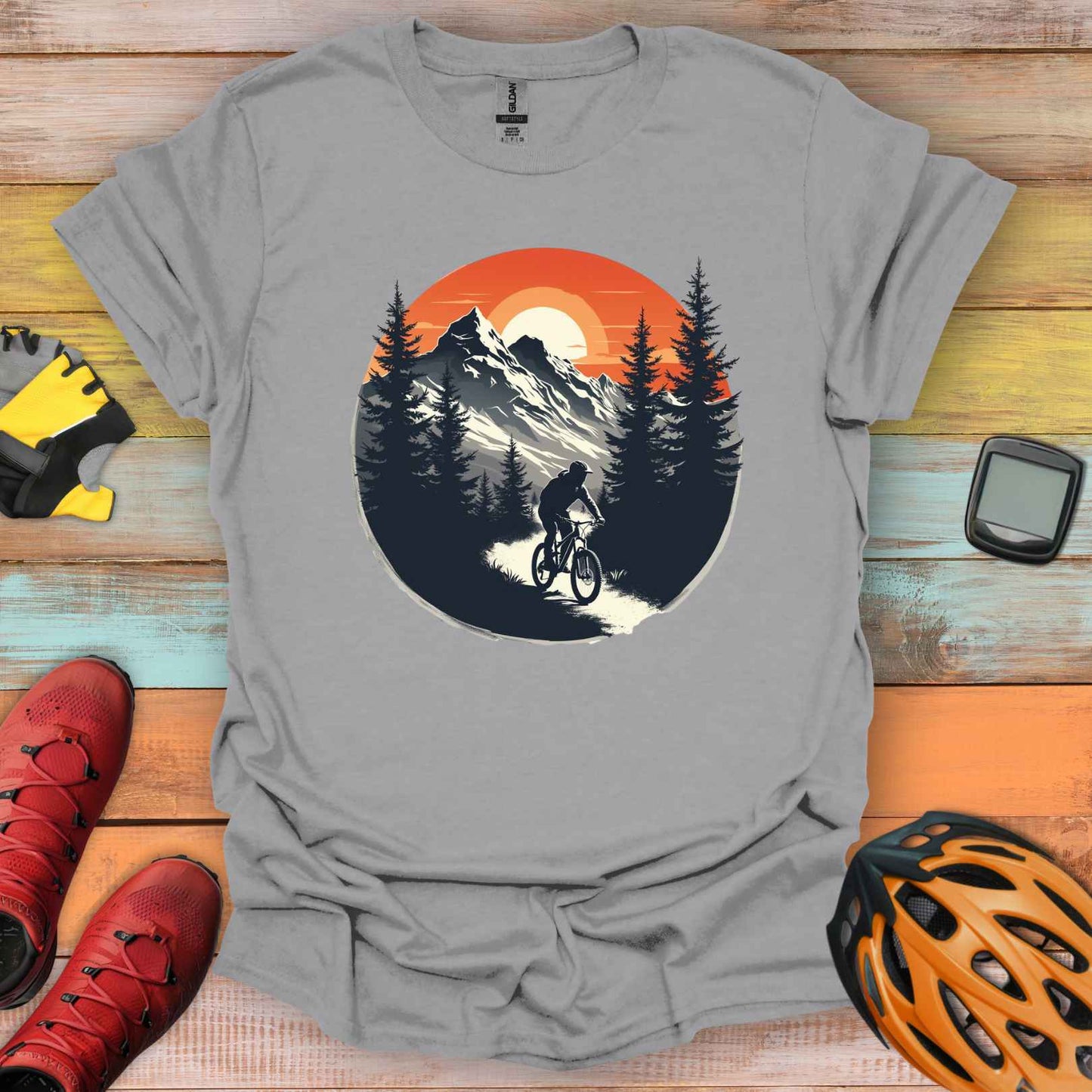 Singletrack Sunset T-Shirt