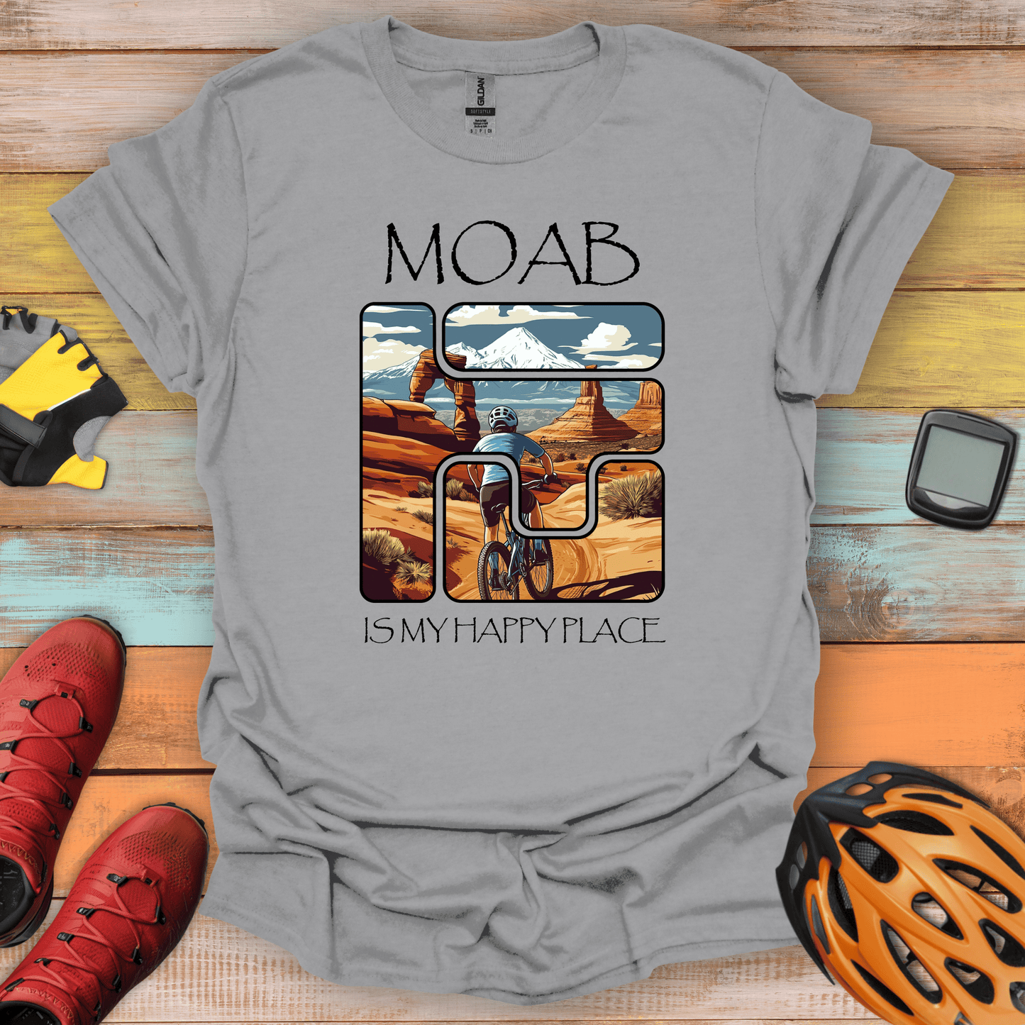 Moab Happy Place T-Shirt