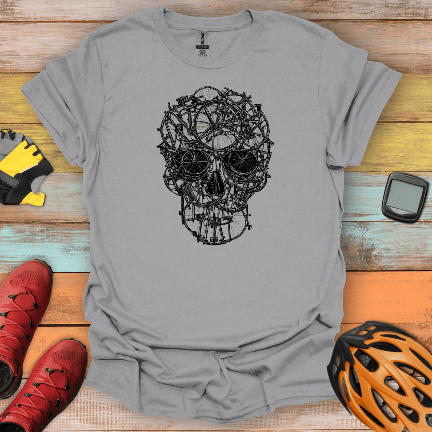 Skull Bike T-Shirt